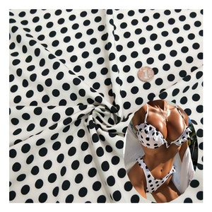 Tissu tricoté en maille <span class=keywords><strong>100</strong></span> <span class=keywords><strong>Polyester</strong></span>, textile à pointe ondulé, respirant, Protection contre les Uv, extensible à 4 sens, pour le sport, séchage rapide - Product Image 1