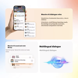 Yeni AI akıllı peluş oyuncaklar süper yumuşak PP pamuk yıkanmış teknikleri erken eğitim bebekler doğum günü hediyeleri kutulu - Product Image 3