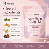 Gummies de bien-être aux phéromones pour adultes, marque privée OEM, complément alimentaire naturel pour un style de vie sain, 60 unités
