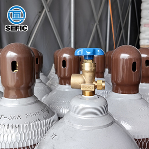 Cilindros de Gas Industriales Sin Costura DOT-3AA de 48.8L, Cilindro de Gas Argón de 2400psi 300CF 235mm - Product Image 4