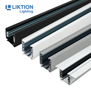 Hotsell 3 Phase 4 Fils Surface Aluminium LED Rail Lumineux COB Projecteur pour Superparket Store Retail Shop - Product Image 6