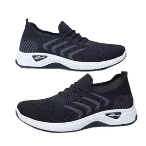 2023 New Man light weight casual sport low price wholesale breathable fashion cheap stock lot sneaker shoes Vulcanize shoes