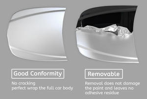 Großhandelspreis Chrom Matt Metallic Seidenmatt Farbe Hochwertige Autofolierungsrolle Fahrzeug Auto Wrap Vinyl - Product Image 3