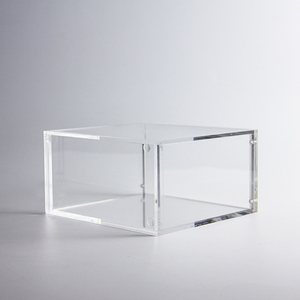 Mới nhất tùy chỉnh TCG etb <span class=keywords><strong>Acrylic</strong></span> trường hợp vuông <span class=keywords><strong>Acrylic</strong></span> Hộp Quà Tặng rõ ràng đồ chơi hiển thị hộp với nam châm Nắp - Product Image 6