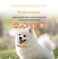 Localisateur GPS WIFI LBS pour animaux de compagnie F19S, traceur anti-perte, collier étanche IP66 pour chiens et chats, matériau ABS