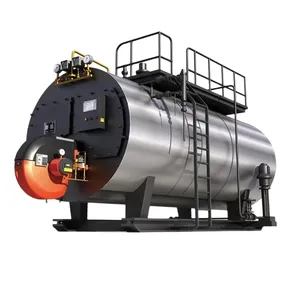 중국 허난신다 자동 수평 wns 액체 메탄 가스 프로판 등유 연소 산업 화재 튜브 증기 보일러