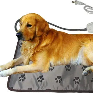 Dog Heating Pad for Large Bed Indoor,Waterproof Heated Mat,Pet Cat Puppy Heating