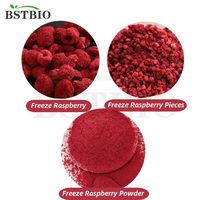 BSTBIO Fournisseur de poudre de jus de framboise rouge lyophilisée à bon prix