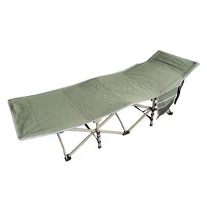 เตียงพับแบบพกพาสำหรับนอนกลางแจ้ง เตียงแคมป์ปิ้งแบบพับได้ - Product Image 1