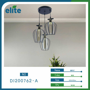 Lampada da pranzo con ciondolo in alluminio in tessuto caldo bianco forma rettangolare E12 Base AC fonte di alimentazione per la decorazione della casa - Product Image 1