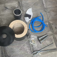 AL-B GRAPHITE de four de fusion de gaz propane de 6kg