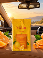 Diffuseur de parfum et désodorisant de voiture portable YES Aroma Stella en papier naturel à évaporation naturelle pour tous les modèles