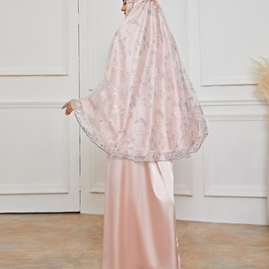 Nouvelle robe de sortie pour Abaya Niqab vêtements islamiques musulmans à manches longues Hijabs Milan henné écharpe Uae marocain avec Khimar Jilbab - Product Image 3