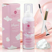 Mousse Nettoyante Fouettée Sans Huile pour Extensions de Cils 100ml, Marque Privée, Vente en Gros, Kit Shampooing Fouetté pour Cils
