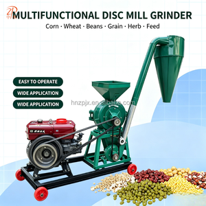 Moulin à marteaux à moteur diesel en promotion, broyeur de céréales portable pour blé, maïs, sorgho, machine à moudre la <span class=keywords><strong>farine</strong></span> multifonctionnelle - Product Image 1