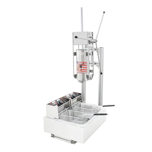 Machine à <span class=keywords><strong>churros</strong></span> <span class=keywords><strong>professionnelle</strong></span> en acier inoxydable 201, certifiée CE, pour usage commercial, machines à pâtisserie, machine à <span class=keywords><strong>churros</strong></span> maison - Product Image 4