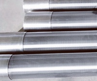 Saringan Air Bentuk V Johnson Tube, Filter Cairan, Layar Penyaring Sumur untuk Filter Air dan Minyak