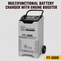 Chargeur de batterie automobile professionnel 12V 24V, charge de plusieurs batteries pour camions lourds et véhicules avec fonction de démarrage d'urgence