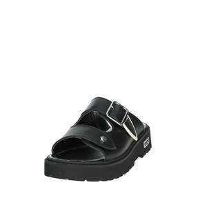 Sandalias de Plataforma de Cuero Negro Cult Girls' Slipper T-273 - Product Image 6