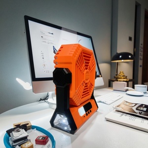 Wholesale Price Customizable 5000mAh USB Energy Efficient <b>Fan</b> <b>Rechargeable</b> Long-range Intelligent Camping <b>Fan</b> with USB Cable - Product Image 4