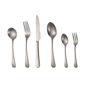 304不锈钢复古餐具套装银器餐具套装勺子刀叉老式咖啡勺复古餐具套装 - Product Image 6