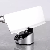 Aiguiseur de couteaux 3 en 1 Mini gadgets de cuisine à succion portable