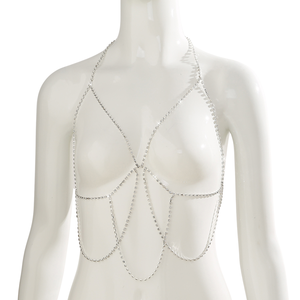 Bikini moda pecho <span class=keywords><strong>cadena</strong></span> verano playa vacaciones rhinestone <span class=keywords><strong>cadena</strong></span> simple <span class=keywords><strong>Europa</strong></span> y los Estados Unidos borla cuerpo <span class=keywords><strong>cadena</strong></span> - Product Image 2