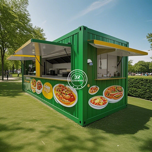 2025 case modulari prefabbricate mobili portatili <span class=keywords><strong>casa</strong></span> Container ristorante Bar 40ft 20ft prefabbricato con cucina - Product Image 4