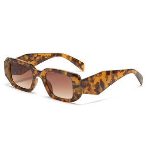 Lunettes de soleil de marque personnalisées avec logo, pour femmes et hommes, style rétro carré <span class=keywords><strong>vintage</strong></span>, de <span class=keywords><strong>luxe</strong></span>, de créateur, protection UV400, lunettes de soleil de marque célèbre - Product Image 4
