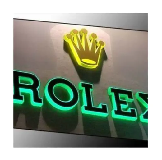 Metal Sign board Lighting Logo Light Backlit Fabric Custom Beer Letter Wall Sign Led Back Lit Signage