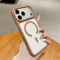 Coque Mate Translucide Magnétique Phantom pour iPhone 18 Pro Max, Compatible iPhone 17, 16 Pro, 15 – Idéale pour Peaux Sensibles