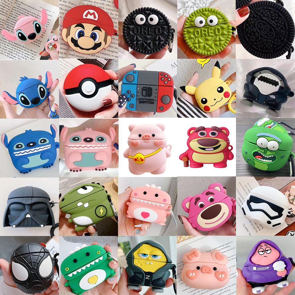 Anime Airpod Pro Phone Case 3d Anime Airpod Case Anime Airpod Case