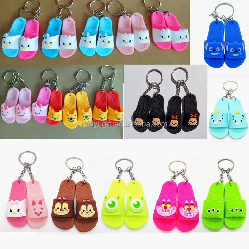 San-Rio Sepatu Kets 3D Mini, Gantungan Kunci Sandal Sneaker 3D, Sepatu Disnep Musim Dingin, Sepatu Telinga Besar, Katak, Gantungan Kunci Kereta