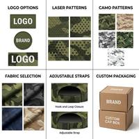 Gorra de Golf de Alto Rendimiento con Logotipo Personalizado, Corte Láser, Estampado de Camuflaje, Transpirable, Deportiva, con Parche de Goma, Impermeable y de Secado Rápido