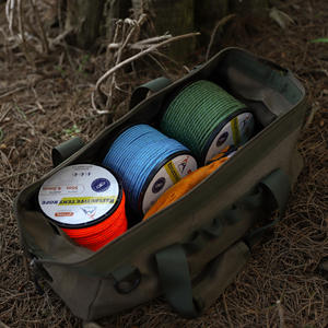 เชือกสะท้อนแสงสำหรับเต็นท์ Hike Mount ขนาด 4 มม. 5 มม. 6 มม. เชือกโพลีเอสเตอร์สำหรับเต็นท์และกันสาด ใช้ได้ทุกฤดู - Product Image 1