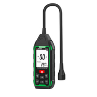Détecteur de fuite de réfrigérant haute précision pour climatiseur, réfrigérateur, usage automobile, alarme sonore et lumineuse, 3 piles AAA, <10s