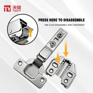 TIANYI Clip-on Self Dumping Cold Rolled Steel <b>Soft</b> <b>Close</b> <b>Cabinet</b> <b>Hinge</b> 105 Degree Hydraulic Furniture <b>Hinge</b> Kitchen Door <b>Hinge</b> - Product Image 5