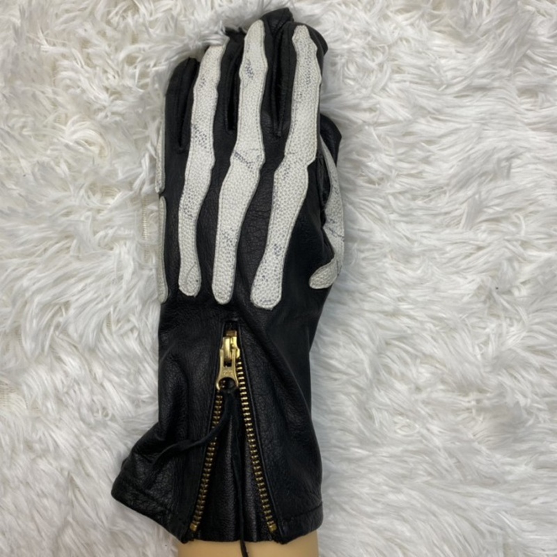 Toprincess23 перчатки с молнией манжетами мотоциклетные перчатки оптом пользовательский дизайн