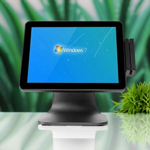 סופרמרקט pos כל בתוך pos מכונת מערכת אישית אלומיניום pos חוט מוסתר עיצוב מזומנים רישום - Product Image 3