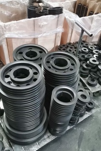 Cina fonderia disegno fusione ghisa volano fabbricazione processo di colata in sabbia di ferro - Product Image 4
