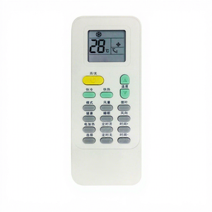 รีโมทคอนโทรลเครื่องปรับอากาศคุนดา รุ่น KT-HS18 ใช้แบตเตอรี่ AAA 4 ปุ่ม ระยะควบคุม 10 เมตร ฟังก์ชั่นตั้งเวลา วัสดุพลาสติก - Product Image 1