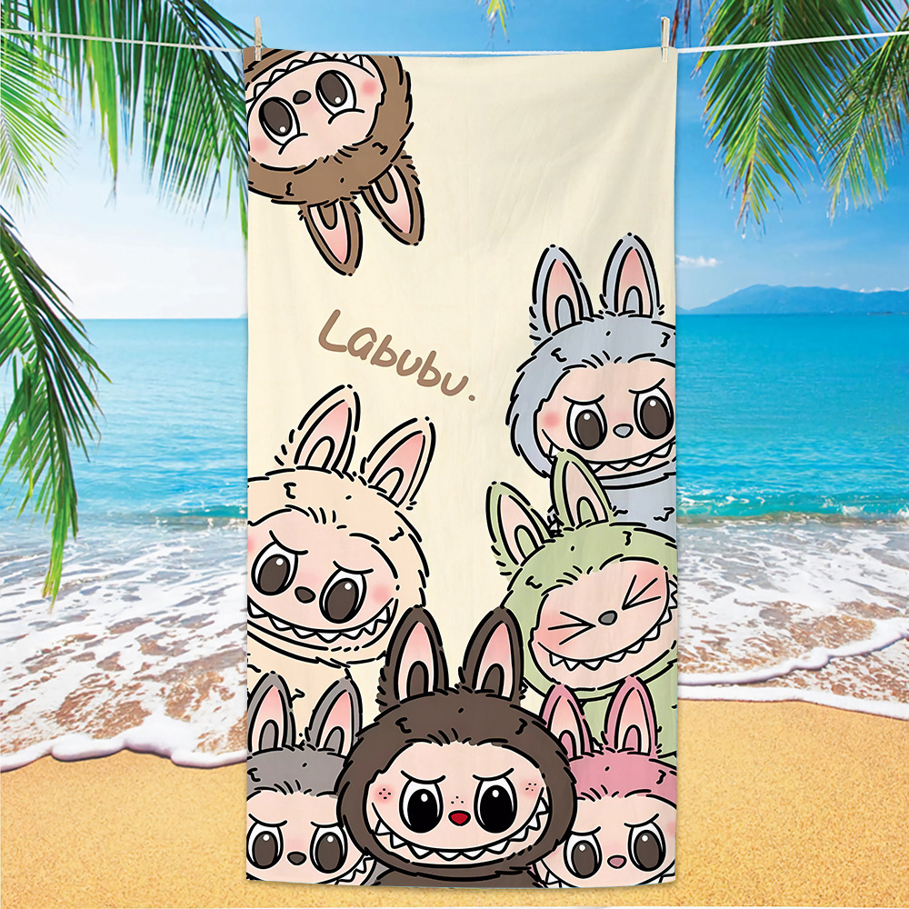 Toalla De Playa Robllox - Super Suave Y Secado Rápido | Ideal Para Niños Y Anime Fans | Microfibra Ligera Para Piscina, Deporte Y Ducha | 70x150cm