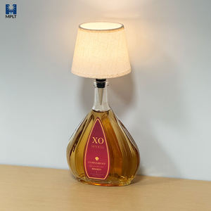 Hotel <span class=keywords><strong>Led</strong></span> tela RGB botella inalámbrica lámpara portátil inalámbrico recargable restaurante mesa Luz decoración del hogar Decoración ambiente - Product Image 1