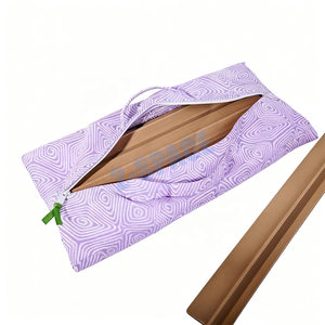 Violet Rose Bleu Femmes Brodé Logo Lialic Tout en Un <span class=keywords><strong>Bois</strong></span> <span class=keywords><strong>Mah</strong></span> <span class=keywords><strong>Jong</strong></span> Voyage Sac de Transport avec Poignée - Product Image 1