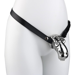 Wholesale Male Chastity Device Male Chastity Cage Stainless Steel Cock Cage BDSM <b>Toys</b> Sex <b>Toys</b> <b>for</b> <b>Men</b> - Product Image 2
