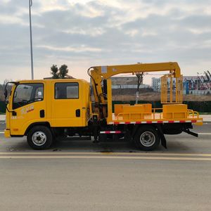 משאית מנוף מיני איזוזו מתוצרת סין 3 טון 4 טון מנוף הידראולי עם זרוע ישרה משאית מנוף עם תיבת הילוכים הידראולית של חברת Huade למכירה - Product Image 5