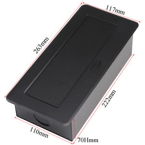 เต้าเสียบปลั๊กไฟอเนกประสงค์3ช่องพร้อมพอร์ตชาร์จ USB ซิงค์อัลลอยด์อเนกประสงค์ซ็อกเก็ตไฟฟ้าป๊อปอัพตั้งโต๊ะสำหรับสำนักงาน - Product Image 3