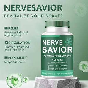 Cápsulas para el Cuidado de los Nervios Naturales y Saludables OEM/ODM, Fortalecen la Salud Nerviosa Basadas en Nutrientes para los Nervios, SUPLEMENTO DIETÉTICO - Product Image 2