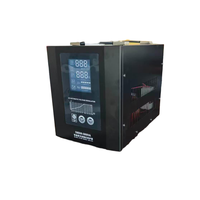 Régulateur de tension automatique monophasé AC SMB90-5000VA, large plage d'entrée 90-280V, stabilisateur numérique LED 220V pour usage domestique et industriel