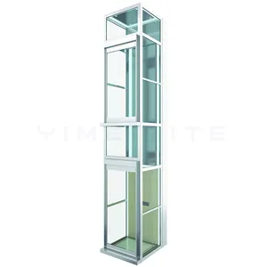 Home Mini Lift Ladder Rail Home Car Personal Elevator Passenger Ascenseur Domestic Elevadores Para Persona Bed House Elevator